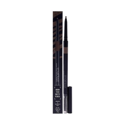 Brow Tech Matte Dual-Ended Eye Brow Pencil, Longwearing Formula, TAUPE