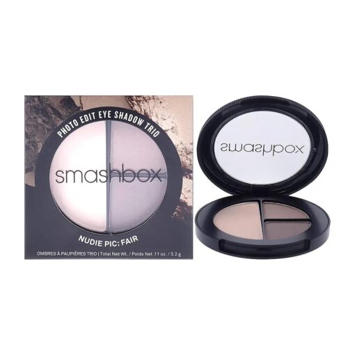 Smashbox Photo Edit Eyeshadow Trio - Nude Pic Fair, 0.11 Ounce