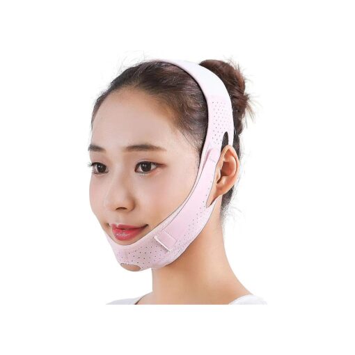 Face Lifting Belt, Double Chin Reducer, Facial Intense Lifting Slim Belt Double Chin Strap, Skin Care Chin Lifting Firming Strap Reducing Belts for Women