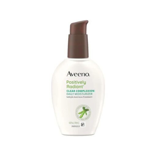 Aveeno, Facial Moisturizers Clear Complexion Daily Moisturizer Pump,4 fl oz