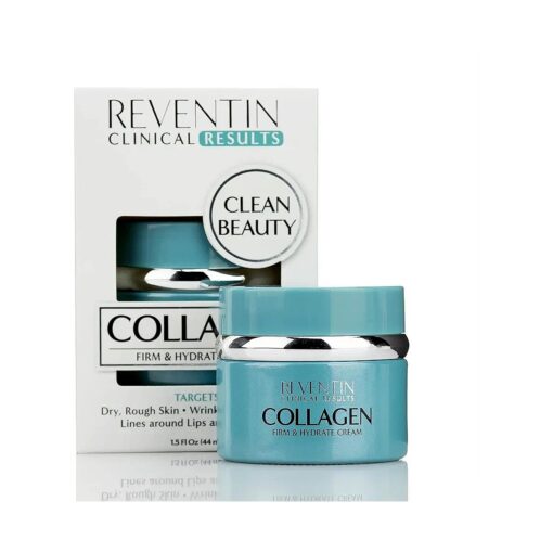 Firm & Hydrate Collagen Face Cream Targets Wrinkles, Fine Lines, & Dry Skin, Anti Aging Facial Moisturizer Collagen Lotion W/Peptides, Vitamin E, & Aloe Vera For Women & Men, 1.5 Fl Oz