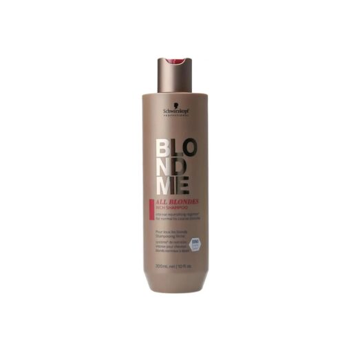 BlondMe All Blondes Rich Shampoo, 10-Fluid Ounce, Clear