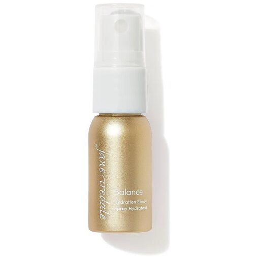 jane iredale Balance Hydration Spray, Natural Moisture-Locking Facial Mist Tones Skin and Sets Makeup for a Natural Finish, Vegan, Gluten-Free