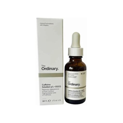 [ 2 Pack ] The Ordinary Caffeine Solution 5 % + EGCG ( 30ml ) : Reduces Appearance of Eye Contour Pigmentation and Puffiness