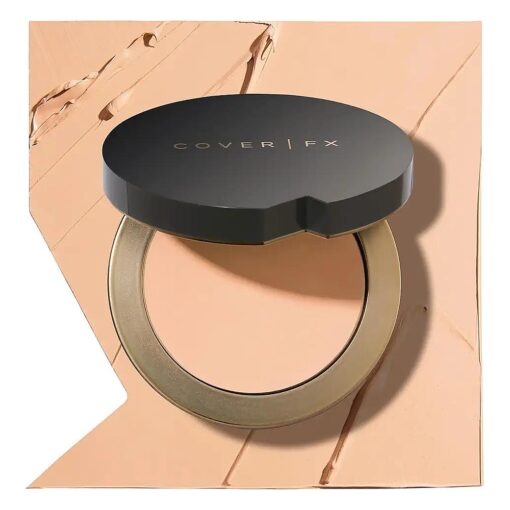 COVER FX Total Cover Cream Foundation - Shade F2 - Full Coverage - Natural Skin-Like Finish - Oil-Free - All Skin Types