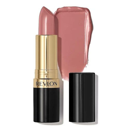 Revlon Lipstick, Super Lustrous Lipstick, Creamy Formula For Soft, Fuller-Looking Lips, Moisturized Feel in Nudes & Browns, Brazilian Tan ( 672 ) 0.15 oz