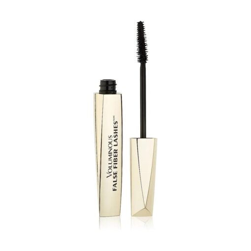 L'Oreal Paris Voluminous False Fiber Lashes Mascara, Blackest Black, 0.34 fl, oz .