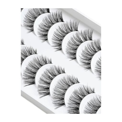 Lashes Natural Look False Lashes Wispy Natural Eyelashes 10 Pairs U7