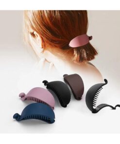 4PCS Hair Claw Banana Clips - Nonslip Large Claw Clip for Women and Girls Thin Hair, Strong Hold for Thick Hair - Fashion Accessories for Women Girls