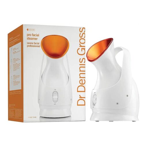 Dr. Dennis Gross Pro Facial Steamer for Facial Deep Cleaning : Infuse Skin with Hydration, Clarify Complexion, and Detox Skin