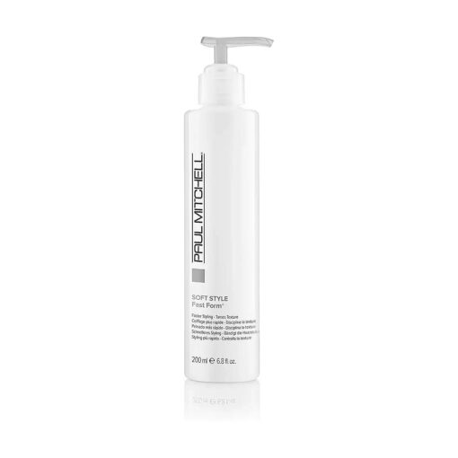 Paul Mitchell Fast Form Styling Cream-Gel, Reduces Drying Time For Faster Styling, Smoothes Texture, For All Hair Types, 6.8 fl, oz