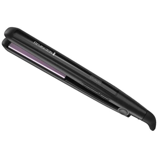 Remington 1" Flat Iron, Hair Straightener with Anti-Static Technology, 30-Second Heat Up & 60 Minute Auto Shut-off, 30 % Longer Ceramic Floating Plates, Titanium + Ceramic Coating