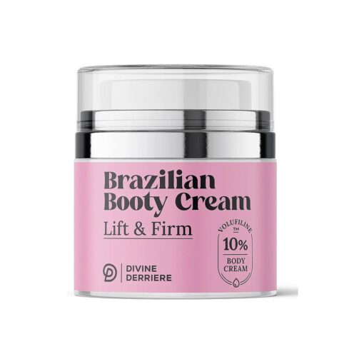 Divine Derriere Brazilian Body Butter Cream, Lift and Firm Body Cream with Volufiline Helps Reduce the Appearance of Cellulite for a Lifted and Firm-looking Derriere, 50ml