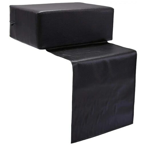 Salon Booster Seat Leather Cushion for Kids Child Hair Cutting Salon Spa Equipment Black1