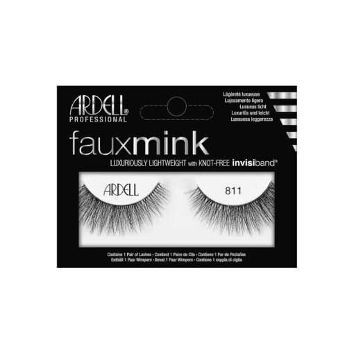 Ardell Faux Mink # 811 Black Lashes ( 3 Pack )