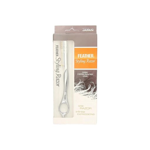 Feather Silver Styling Razor Kit