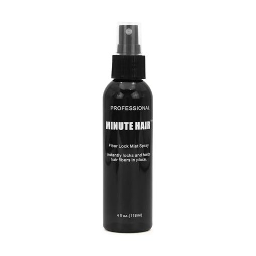 Fiber Lock Holding Hair Spray By Minute Hair - Best Fiber Lock Holding Spray On The Market, Used To Lock Hair Fibers In Place, Amazing Price .