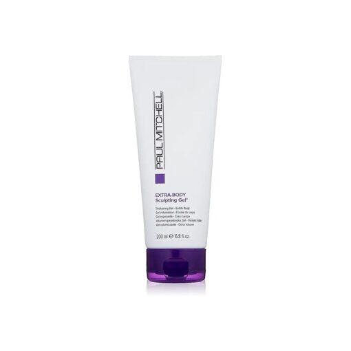 Paul Mitchell Extra-Body Sculpting Gel, Thickens + Builds Body, For Fine Hair, 6.8 fl, oz .