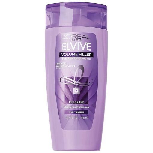 L'Oreal Paris Hair Expert Volume Filler Shampoo, 25.4 fl, oz, ( Packaging May Vary )