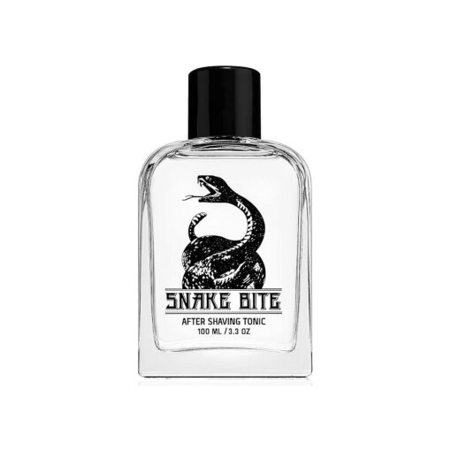 Fine Mr Snake Bite Mens Aftershave -A Splash Of Classic Barbershop Aftershave for Modern Men - The Wet Shaver 's Favorite