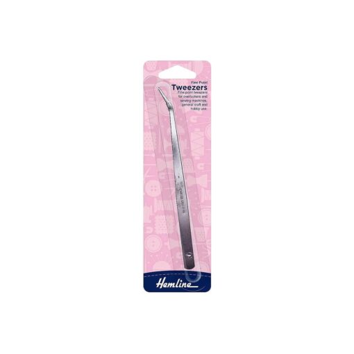 Hemline Fine Point Tweezers