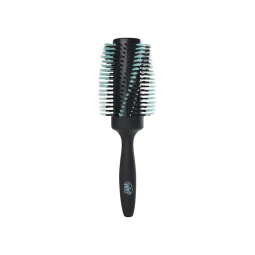 Wet Brush Smooth and Shine Round Brush - for Fine to Medium Hair - A Perfect Blow Out with Less Pain, Effort and Breakage - Spiral Bristle Design Creates Smoother Styles, 1.5" Barrel