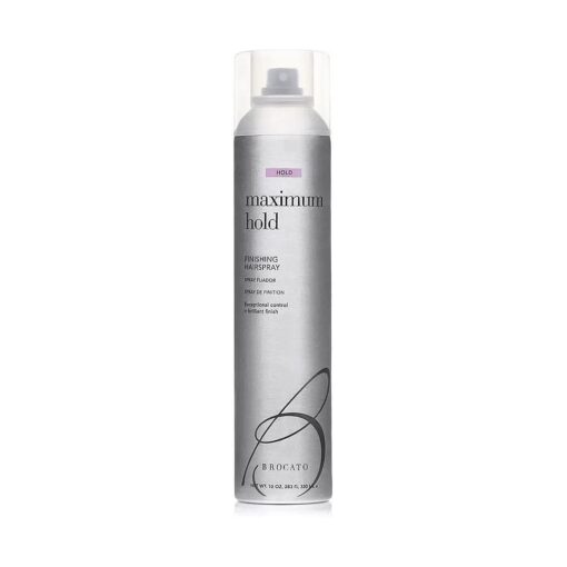 Maximum Hold Finishing Hairspray ( 55 % VOC ), 10oz | Exceptional Control and Brilliant Finish | For All Hair Styles