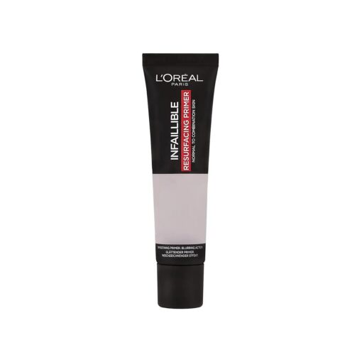 L'Oreal Paris Infallible Mattifying Primer Base, Matte Finish and Velvet-Soft Touch, Smoothes Skin, 35 ml