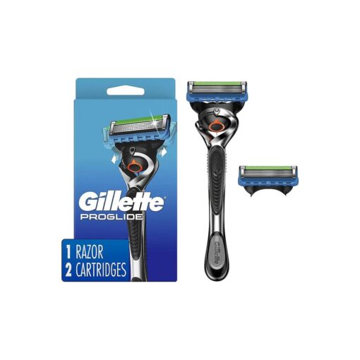 Gillette ProGlide Razor for Men, Handle + 2 Blade Refills