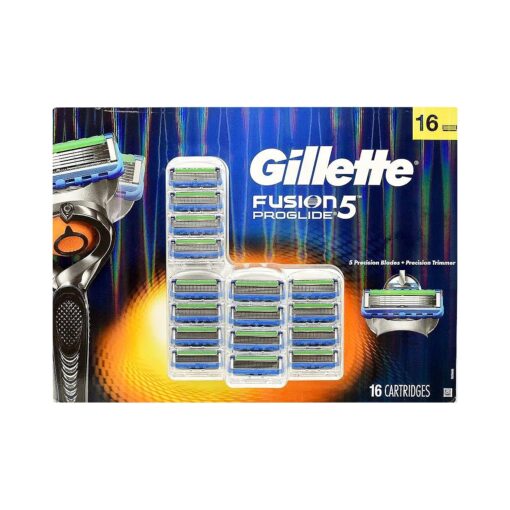 Gillette Fusion5 ProGlide Men 's Razor Blade Refills, Pack of 16 Cartridges ( packaging may vary )