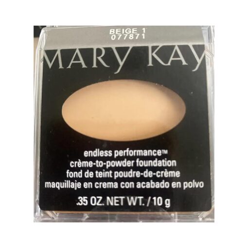 Mary Kay Endless Performance Creme-to-Powder Foundation Beige 1