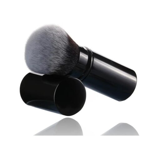 Retractable Makeup Blush Brushes, Sinide Professional Kabuki Brush Set - Best Foundation Brush Travel Kit for Mineral Powder, Contouring, Cream or Liquid Cosmetics