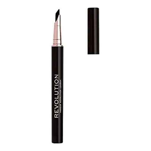 Makeup Revolution, Flick and Go, Eyeliner, Black, 1.2ml