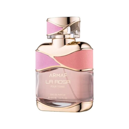 Armaf La Rosa Pour Femme Eau De Parfum 100ML For Her, Floral Fragrance, Perfume For Women, La Via