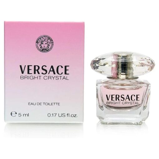 Versace Bright Crystal By Gianni Versace For Women, Eau De Toilette 0.17 Fl Oz Mini