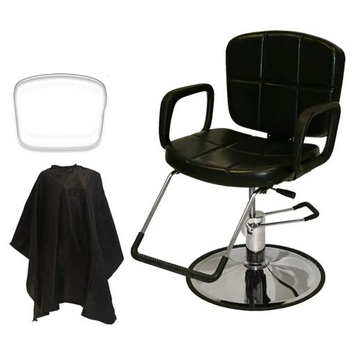 Reclining Hydraulic Salon Barber Chair