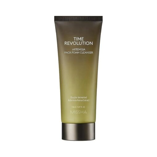 Missha Time Revolution Artemisia Pack Foam Cleanser