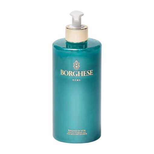 Borghese Bagno di Vita Foaming Shower Gel - Body Wash Cleanser - 15 FL Oz