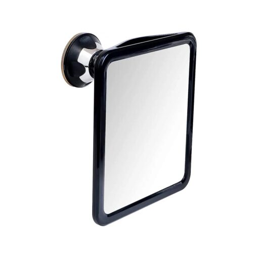 MIRRORVANA Fogless Shower Mirror for Shaving with Upgraded Suction, Dual Anti Fog Design, Shatterproof Surface & 360deg Swivel, 8" x 7"