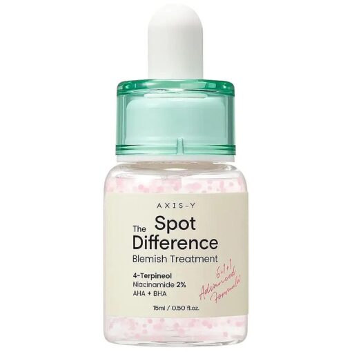 AXIS-Y Spot The Difference Blemish Treatment 15ml / 0.5 fl, oz | Hydrating Gentle Acne Spot Treatment | Acne Care | Korean Skincare