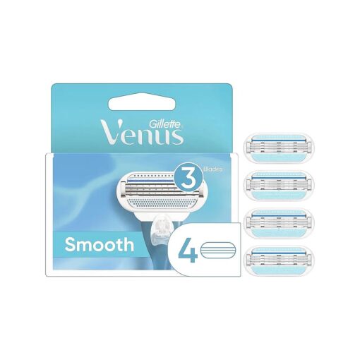 Gillette Venus Smooth Women 's Razor Blades - 4 Refills