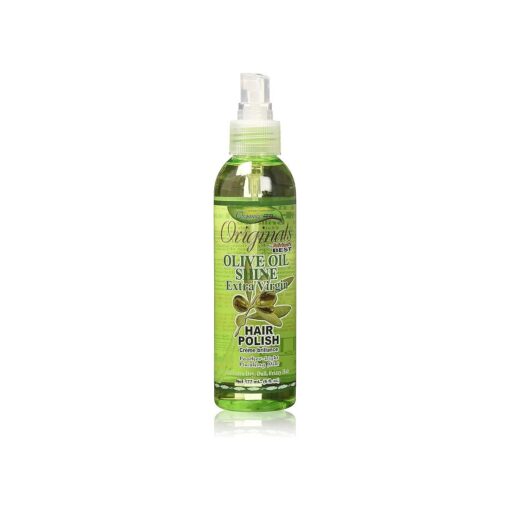 Africas Best Orig Olive Oil Hair Polish Mist 6 Ounce ( 177ml )