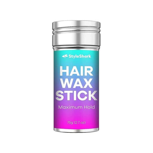 StyleShark Non-Greasy Hair Wax Stick for Styling Flyaways and Frizz - 2.7 oz Wax for Edge Control on Wigs and Hair