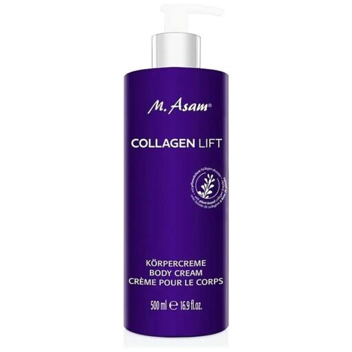 M. Asam Collagen Lift Body Cream XXL - Anti-Aging Body Cream with Collagen for the entire Body, Supports collagen synthesis and helps improve resilience & elasticity, 16.9 Fl Oz