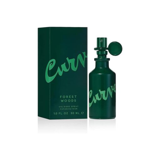 Curve Men 's Cologne Fragrance, Casual Day or Night Scent, Forest Woods 1 Fl Oz