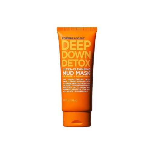 FORMULA 10.6 Ten O Six Facial Masks, DEEP DOWN DETOX, 3.4 Fl Oz