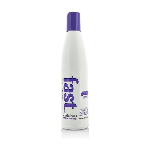 Nisim F.A.S.T, Fortified Amino Scalp Therapy Shampoo for Hair Growth - Support Faster & Longer Hair Length with Essential Nutrients, Amino Acids & Proteins - Sulfate-free, Paraben-free, 10 fl oz