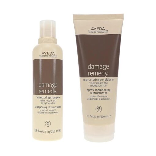 Aveda Damage Remedy Shampoo 8.5 oz & Conditioner 6.7oz Duo