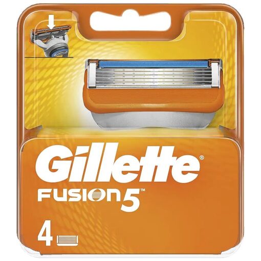 Gillette Fusion Razor Blade, 4 Count