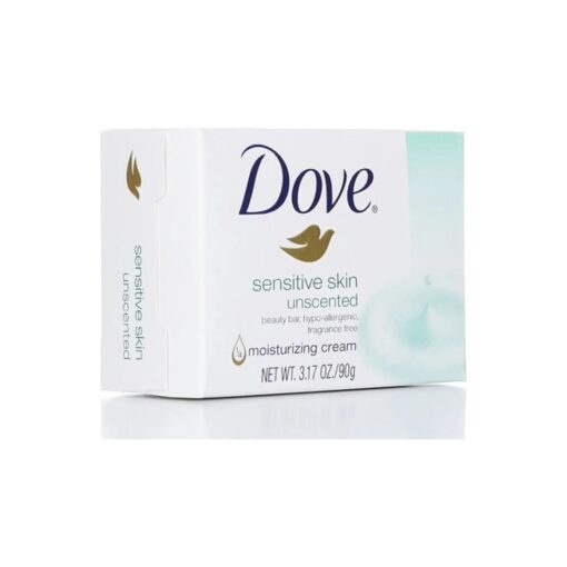 Dove Bar Soap for Sensitive Skin 3.15 oz ( Pack of 4 )